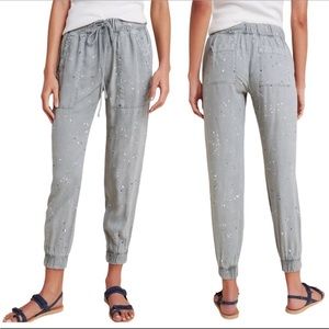 Anthropologie splatter paint pants